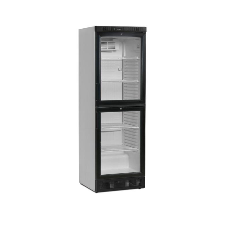 Armario Refrigerado para Bebidas 1 Puerta de Cristal Blanco - 347 L TEFCOLD - Elegante y Eficiente