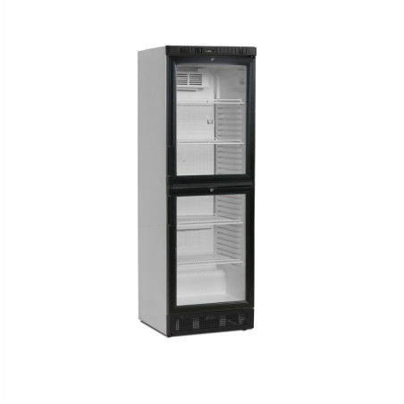 Armario Refrigerado para Bebidas 1 Puerta de Cristal Blanco - 347 L TEFCOLD - Elegante y Eficiente