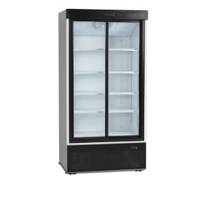 Armario Refrigerado para Bebidas 2 Puertas de Vidrio Deslizantes - 540 L TEFCOLD