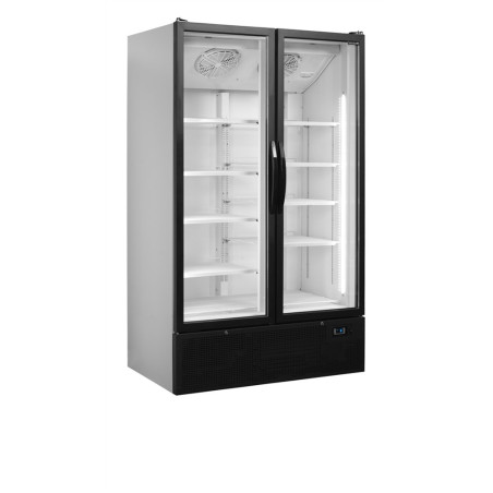 Armario Refrigerado para Bebidas 2 Puertas de Cristal TEFCOLD - 652 L : Vitrina profesional para tus bebidas