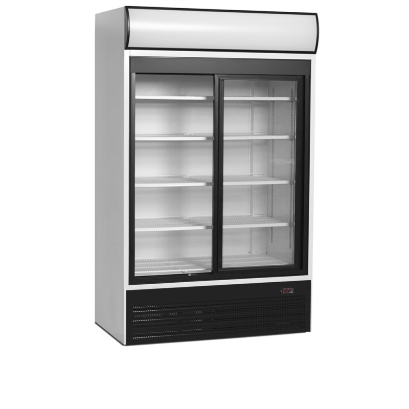 Armario Refrigerado 2 Puertas de Vidrio Deslizantes TEFCOLD - 645 L