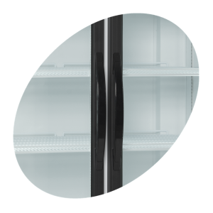 Positive Refrigerated Cabinet 2 Glass Doors - TEFCOLD, 710 L: Performance and Elegance