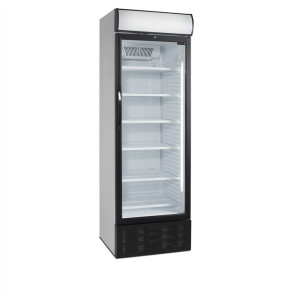 TEFCOLD Beverage Refrigerated Cabinet - Elegant White Design