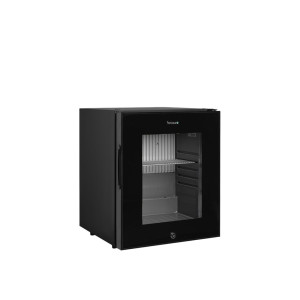 Mini Frigo Bar Puerta de Vidrio Negro 26 L TEFCOLD - Profesional Eficaz