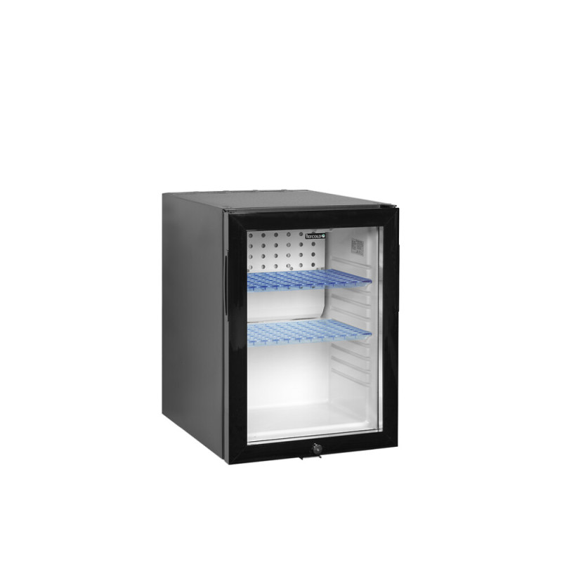 Mini Frigo Bar TEFCOLD Negro 34 L - Puerta de Vidrio - Compresor