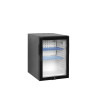 Mini Frigo Bar TEFCOLD Negro 34 L - Puerta de Vidrio - Compresor