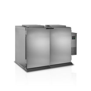 Poubelle Refrigerada Inox - 2 Puertas TEFCOLD 120 L