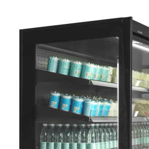 TEFCOLD Black Positive Supermarket Refrigerated Display - 770 L