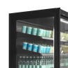 Vitrine Refrigerada Supermercado Positiva Negra TEFCOLD - 770 L