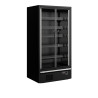 Vitrine Refrigerada TEFCOLD Negra 2 Puertas Supermercado