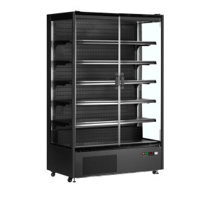 Vitrine Refrigerada Negra de 2 Puertas & 764 L por TEFCOLD