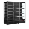 Black Supermarket Refrigerated Display Case - 1147 L TEFCOLD