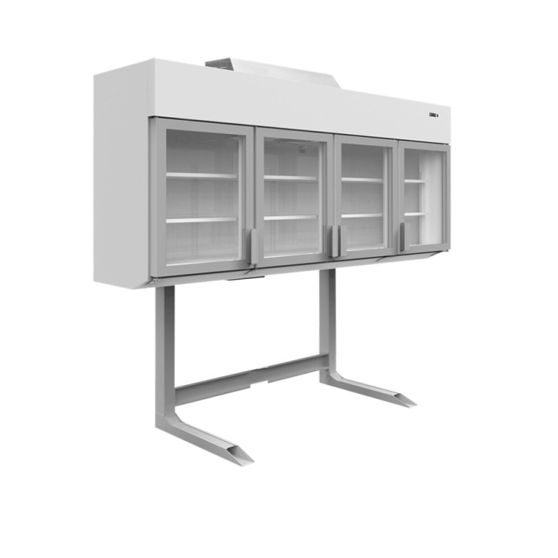 TEFCOLD White Wall Cabinet Freezer 650 L - 4 Doors: Efficient & Elegant Professional Storage