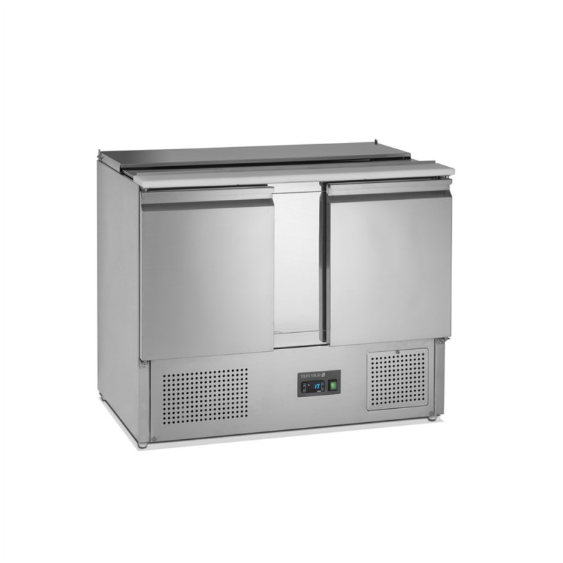 Saladette Refrigerada GN 1/1 Inox - 2 Puertas 240L Tefcold SA1045