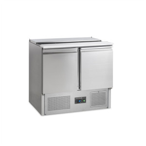 Saladette refrigerada positiva GN 1/1 inox 230L TEFCOLD - 2 Puertas