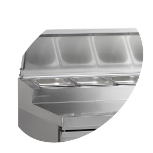 Mesa Refrigerada GN 1/1 TEFCOLD: Rendimiento y Calidad