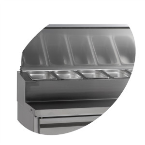 Mesa Refrigerada GN 1/1 y 1/3 inox TEFCOLD