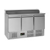 Saladette Refrigerada GN 1/1 Inox TEFCOLD - 3 Puertas 320 L