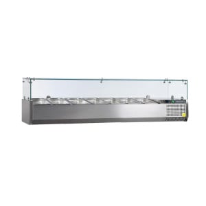 Saladette to Place - Static - 7 GN 1/4 - 36.4 L - TEFCOLD