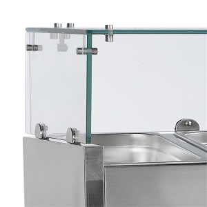 Saladette to Place - Static - 7 GN 1/4 - 36.4 L - TEFCOLD