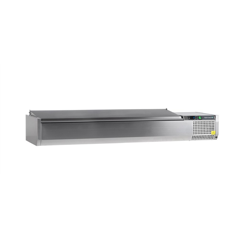 Saladette para Colocar Tapa Inox Estática 8 GN 1/4 - 41,6 L - TEFCOLD