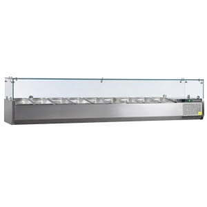 Saladette to Place - Static - 10 GN 1/4 - 52 L - TEFCOLD