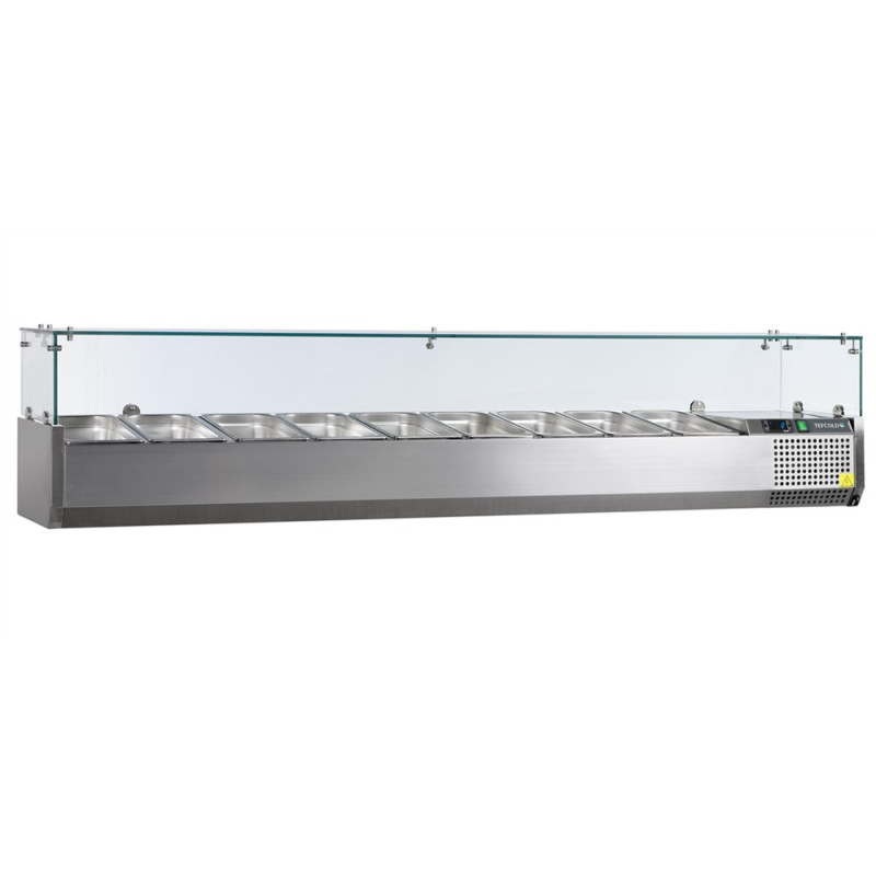 Saladette para Colocar - Estática - 10 GN 1/4 - 52 L - TEFCOLD