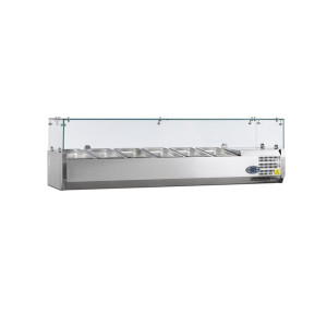 Saladette para Colocar - Estática - 6 GN 1/3 - 42,6 L - TEFCOLD