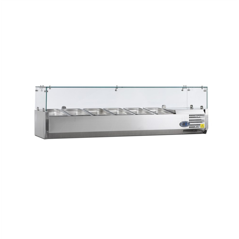 Saladette para Colocar - Estática - 6 GN 1/3 - 42,6 L - TEFCOLD