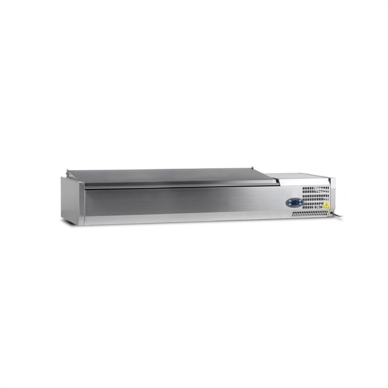 Saladette Inox Estática 7 GN 1/3 TEFCOLD - Calidad Profesional