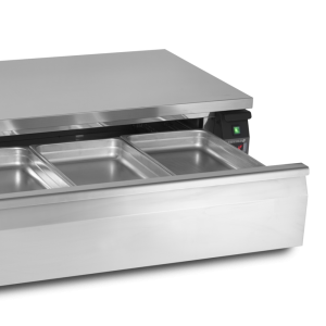 Table Refrigerada Positiva Soubassement GN 3/1 - TEFCOLD