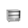 Mesa refrigerada positiva TEFCOLD GN 2/1 - 102 L - 2 cajones