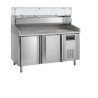 Mueble para Pizza GN 1/3 y GN 1/6 - 2 Puertas | TEFCOLD PT1200