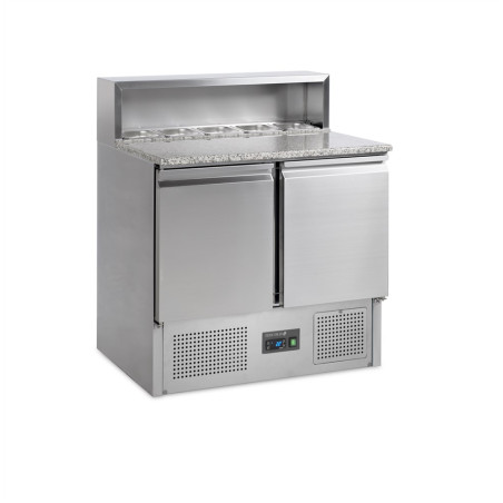 Mueble para Pizza - 5 GN 1/6 en Acero Inoxidable | TEFCOLD PT920