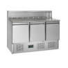 Mueble para Pizza - 8 GN 1/6 TEFCOLD: rendimiento y robustez para los profesionales de la cocina