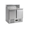 Mostrador para Pizza GN 1/1 - 2 Puertas - 230 L TEFCOLD | Equipamiento profesional para deliciosas pizzas