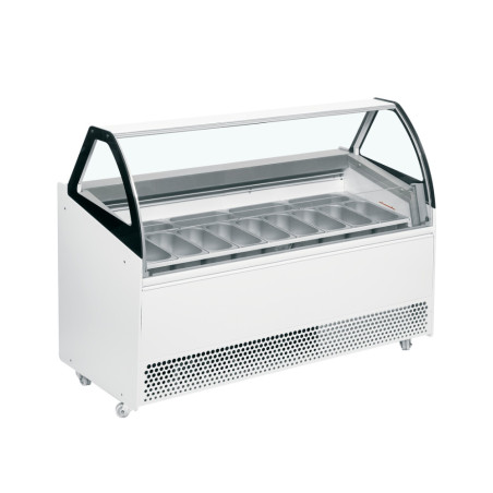 Vitrina Refrigerada Ventilada TEFCOLD - Almacenamiento fácil, iluminación LED