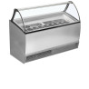 Vitrina de Helado Ventilada 13x5L TEFCOLD Bermuda RV13 - Temperatura uniforme, vidrio calentado, iluminación LED, almacenamiento