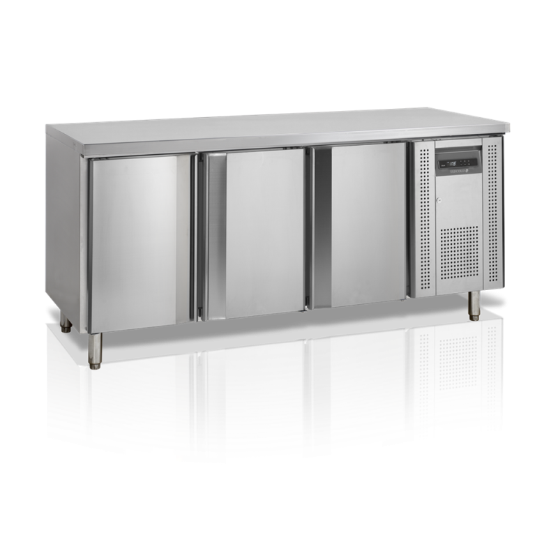 Positive Refrigerated Table 3 Doors 345L TEFCOLD - Optimal performance for professionals