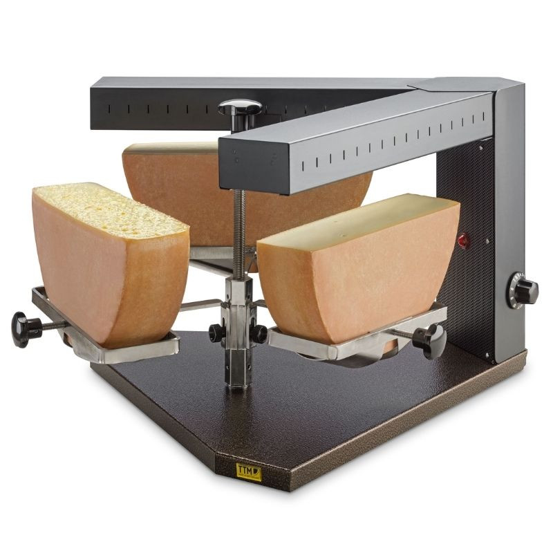 Traditional Raclette Machine 3 Half-Wheels - Refurbished