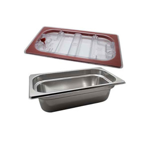 Bac Inox GN 1/3 - P 100 mm Mychef : cocina al vacío eficaz