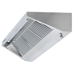 Campana Snack Completa 900 - Con Motor y LED - Dynasteel Calidad Prof.