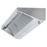 Campana extractora de snack completa 900 - Longitud 1600 - Motor, LED y regulador - Dynasteel