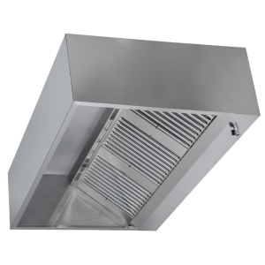 Campana cúbica 900 Led sin motor - Dynasteel KP 9/12L-LEDB-IMPEX