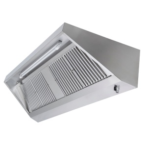 Campana Snack 900 LED Sin Motor Dynasteel - Longitud 3200 | Cocina Profesional