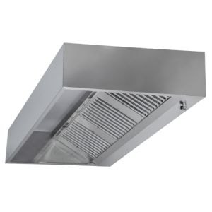 Campana cúbica 900 Led sin motor Dynasteel - Longitud 3600 AISI 304