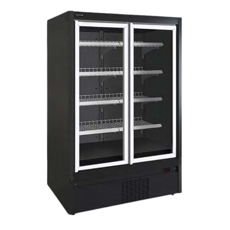 Vitrina refrigerada TEFCOLD Supermercado Negro - 1270 L