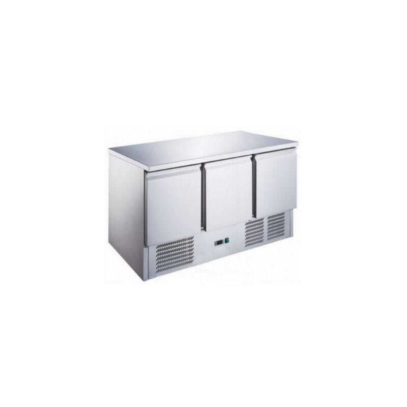 Mesa Refrigerada Positiva GN 1/1 3 Puertas -Reacondicionada