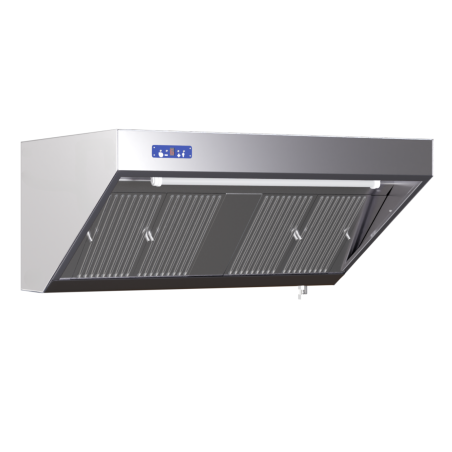 Campana extractora de cocina completa 700 - Motor potente y LED integrados - Dynasteel