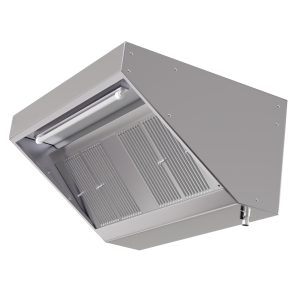 Campana extractora Snack 900 Led Inox 1200 - Dynasteel.